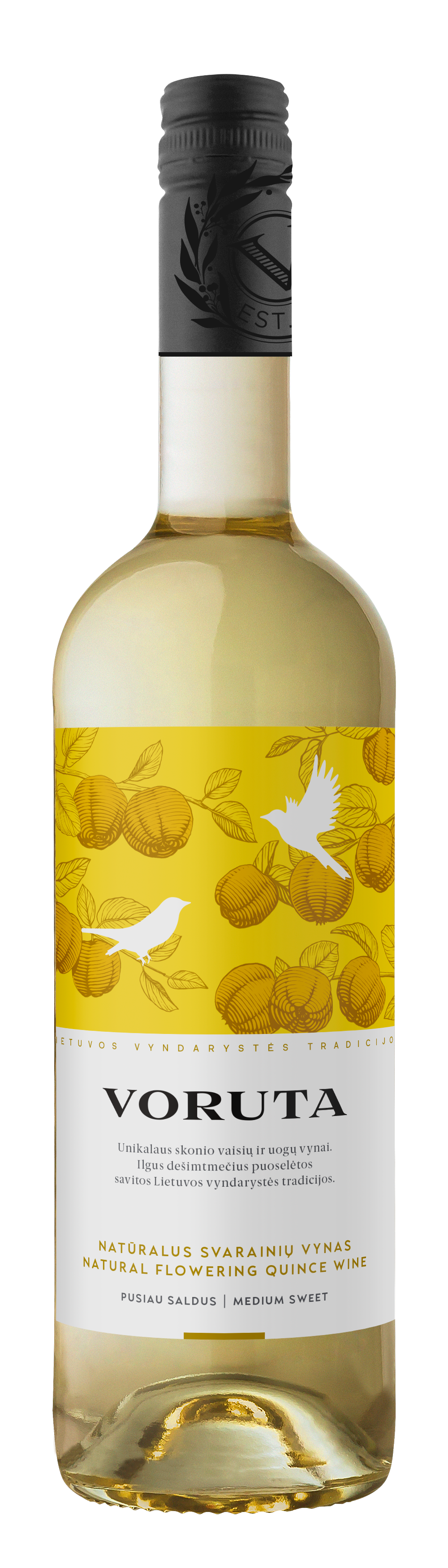 VORUTA Natūralus svarainių vynas