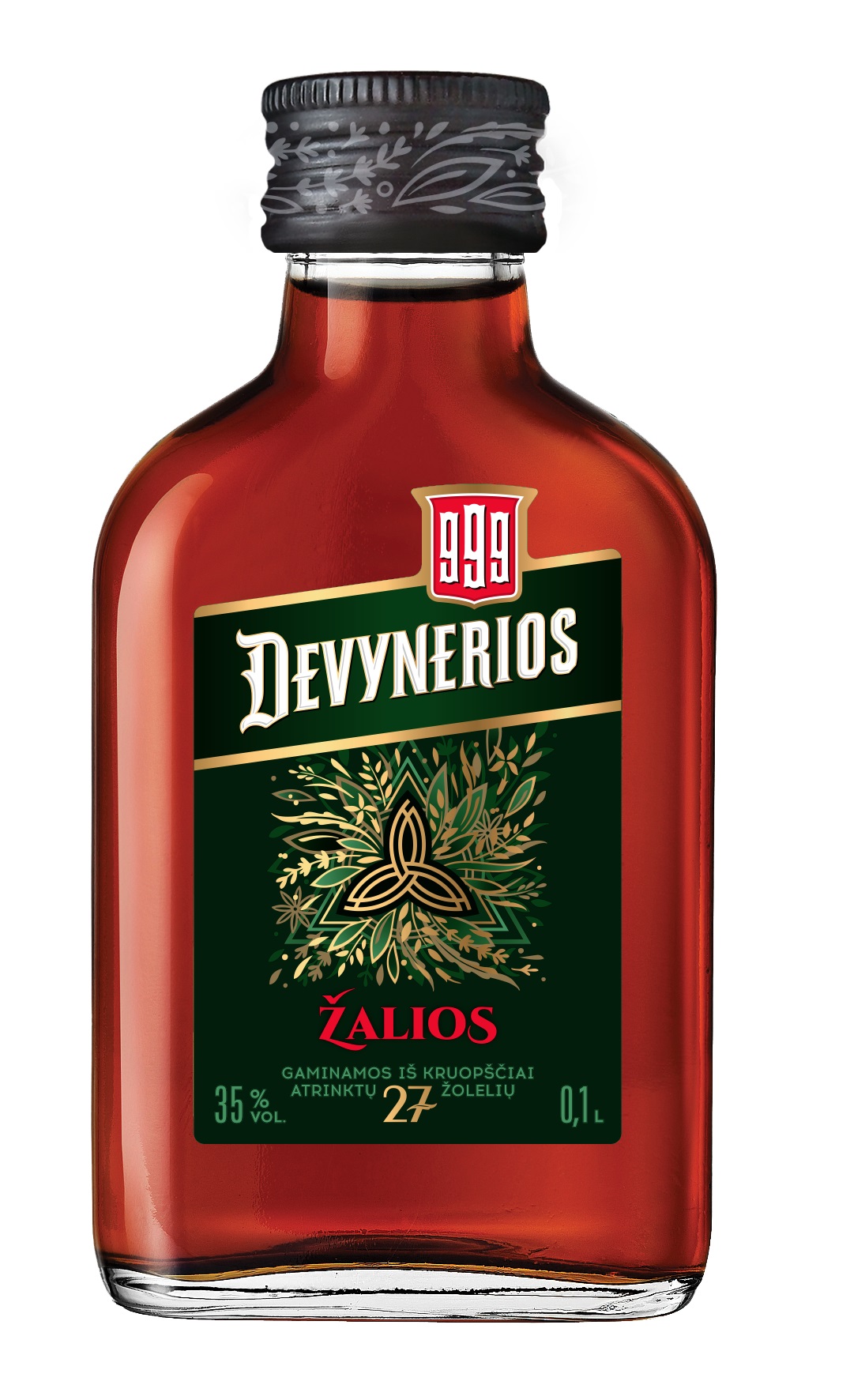 DEVYNERIOS Žalios