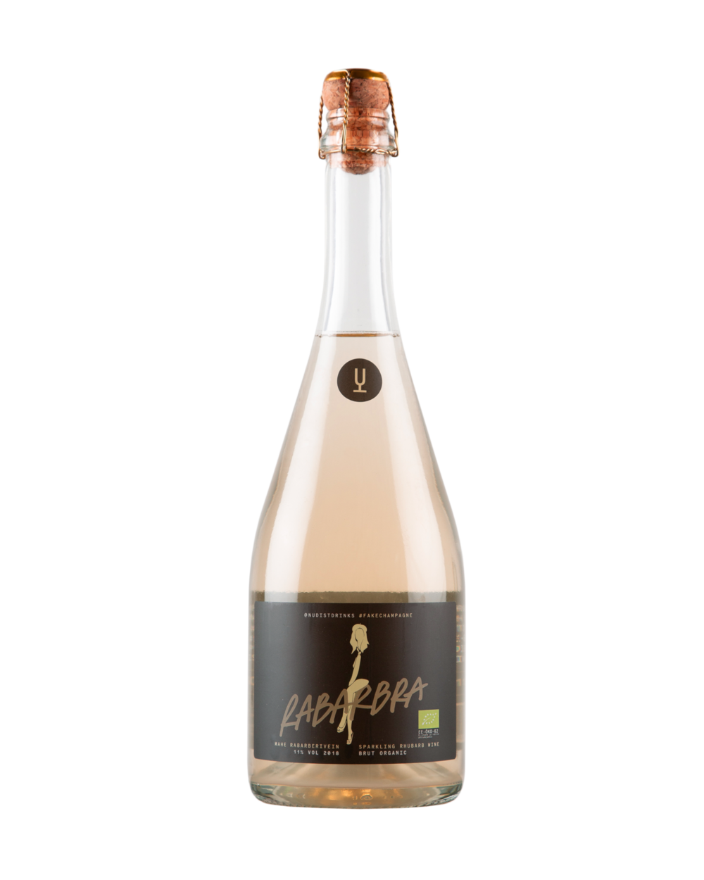 NUDIST Rabarbra Brut Organic ECO