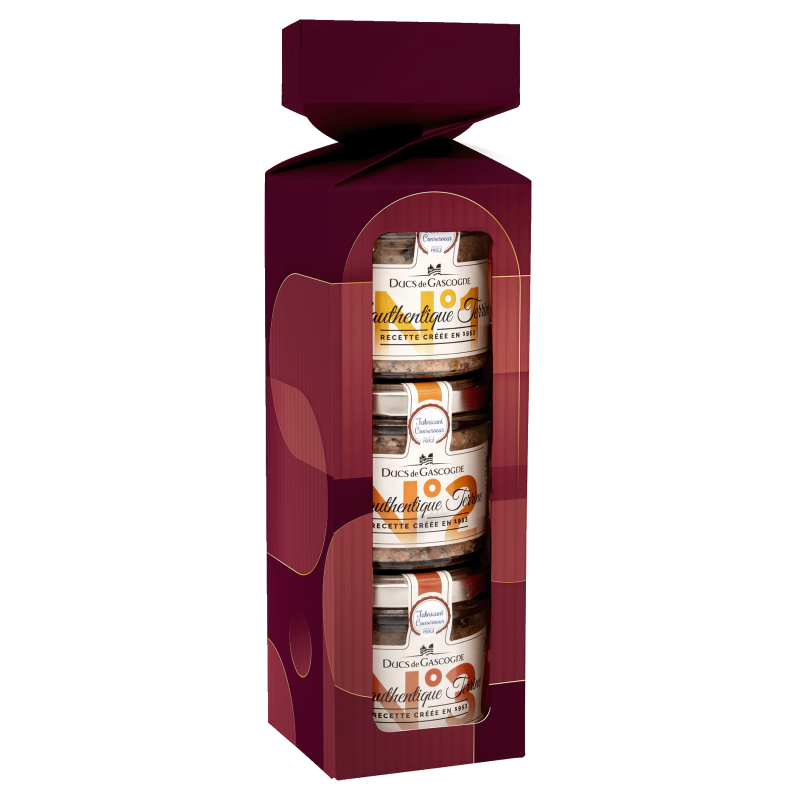 DUCS DE GASCOGDNE Autentiškų terinų rinkinys dovanų dėžutėje