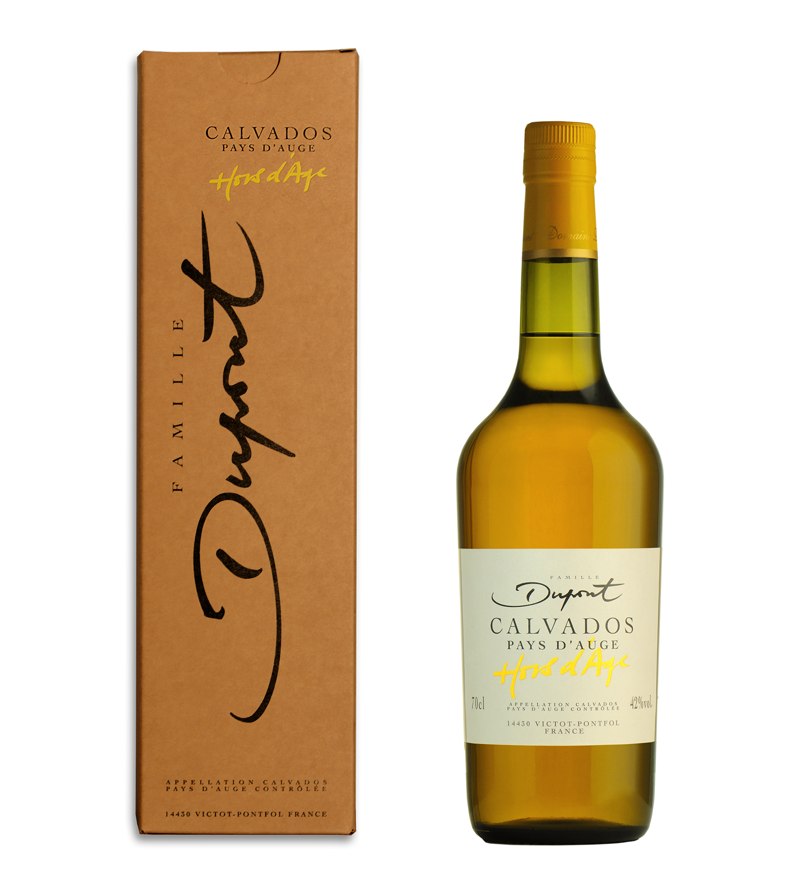 DUPONT Hors d'Age  A.O.C. Calvados Du Pays d'Auge