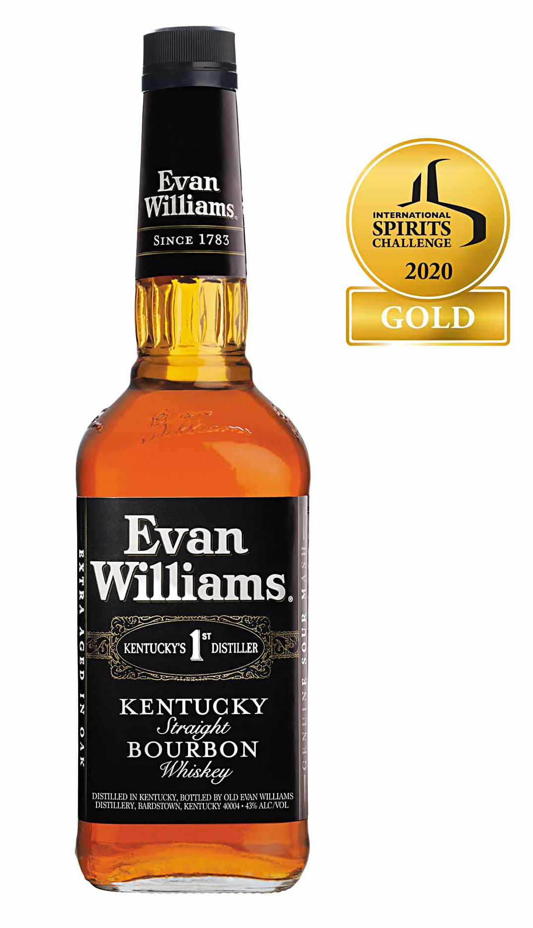 EVAN WILLIAMS Kentucky Straight Bourbon Black Label