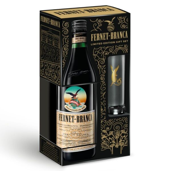 FERNET BRANCA rinkinys su taure