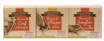 JEAN DE VEYRAC  Žvėrienos terinų rinkinys 3vnt