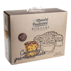 BORSARI Colomba su šokolado ir riešutų gabaliukais